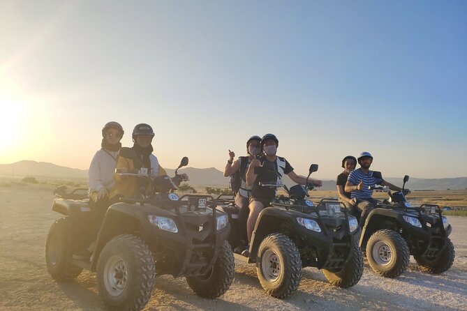 2-Hour or Sunset ATV Quad Tour in Göreme Cappadocia - Rose (Güllüdere) Valley: tall rock columns and sunset light tricks