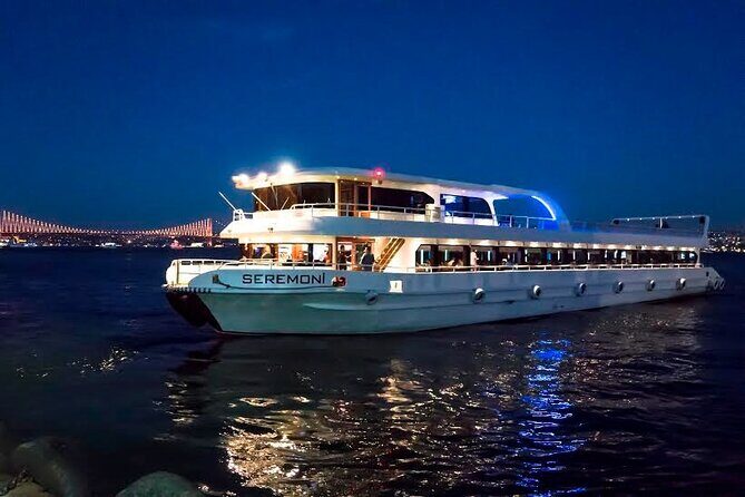3 Hour Ottoman Dinner Cruise in Istanbul - Dinner on the Bosphorus: Soft Drinks Included, Alcohol Extra, Food Varies