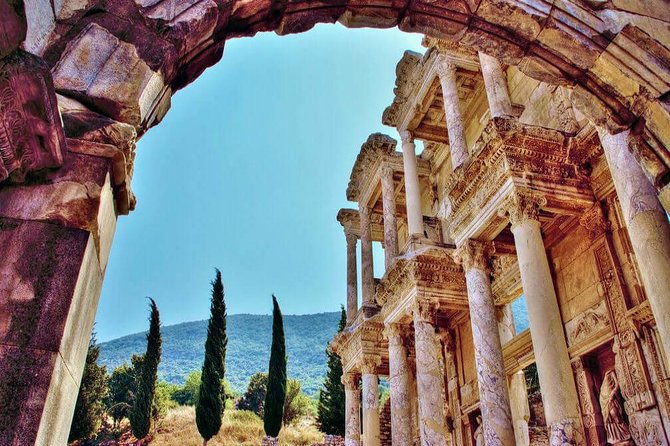 8 Day Turkey Tour; Istanbul, Gallipoli, Troy, Pergamon, Ephesus, Pamukkale - Ephesus Day: Magnesia Gate, Celsus Library, the Great Theatre, and a Vatican-Linked House