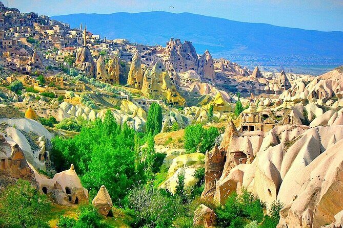 all inclusive/Istanbul to Cappadocia Green Day Tour via Plane - Ortahisar Ancient Castle area: a different Cappadocia feel
