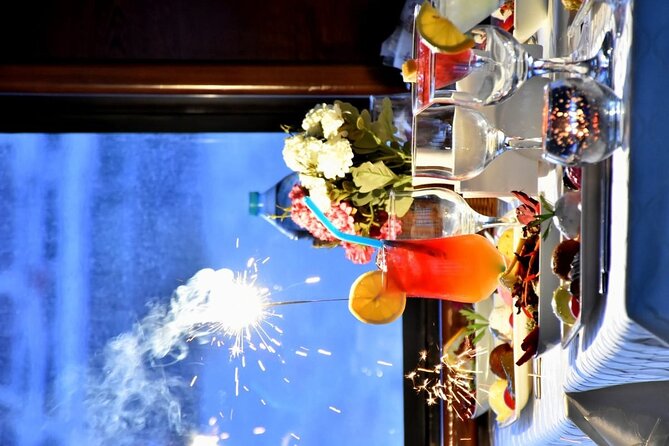 All Inclusive Luxury Bosphorus Dinner Cruise & Turkish Night Show - Sail under the LED bridges: the most dramatic part of the route