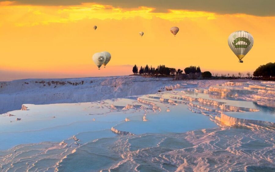 Antalya, Belek, Side, Kemer: Pamukkale Day Trip With Lunch - Hierapolis ruins: Roman amphitheater and the city above the water