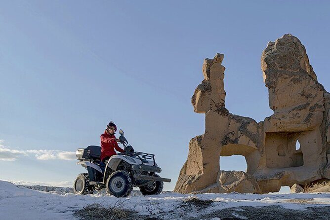 Atv tour in Cappadocia - Rose Valley pink ridges: your first 30-minute photo hit