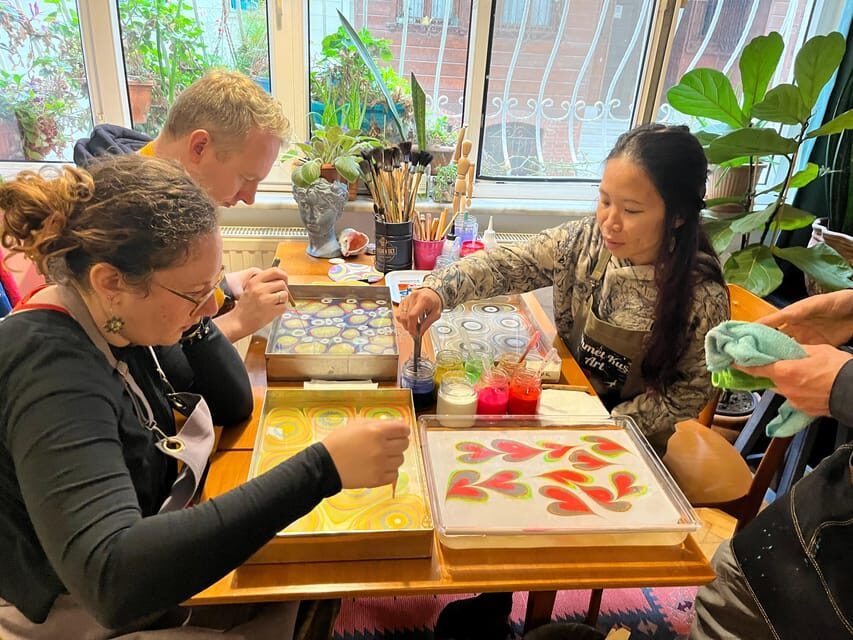 Authentic Turkish Art Marbling - Ebru - with Locals at Home - Getting There: Handy Transit Routes From Sultanahmet and Taksim