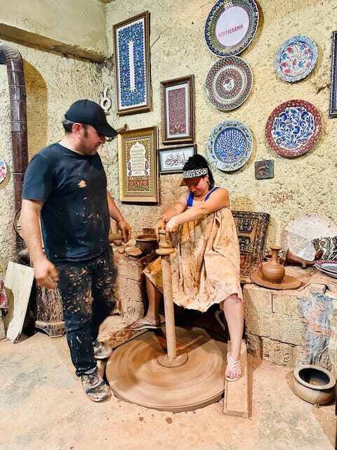 Avanos: Pottery Workshop with Clay Making Experience - The shop stop: finished ceramics and where you’ll want to spend extra time