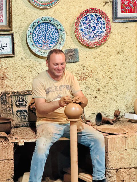 Avanos: Pottery Workshop with Clay Making Experience - Drinks and small comforts that make the workshop feel easy