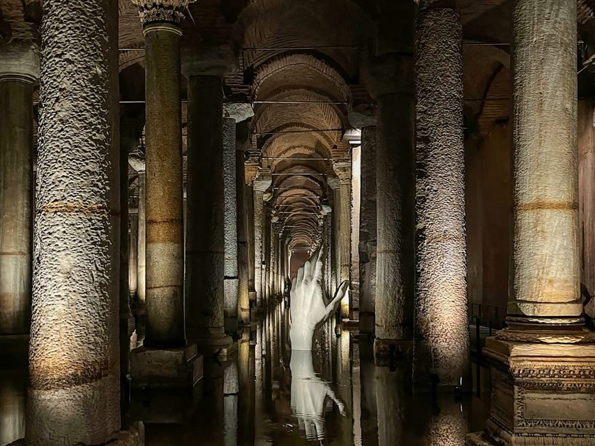 Basilica Cistern Guided Tour & Skip the Line Ticket - The Medusa head columns: myths that actually help you look