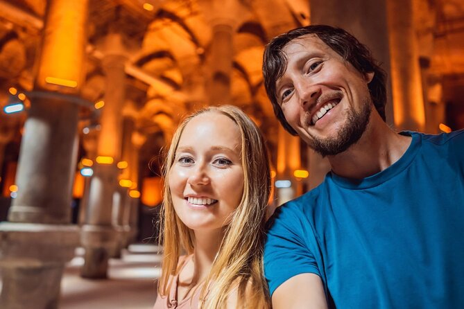 Basilica Cistern Skip-the-Ticket-Line Entry with Audio Guide - The Medusa head columns: myth meets architecture