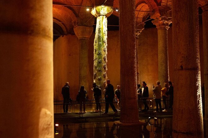 Basilica Cistern Skip-the-Ticket-Line Entry with Audio Guide - The water system numbers that make it click