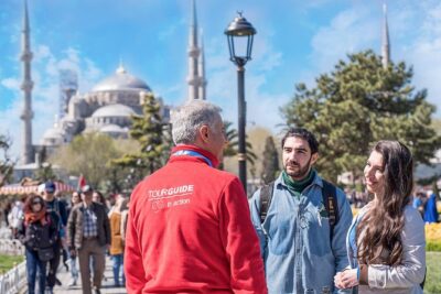 Blue Mosque and Sultanahmet Tour - The Blue Mosque Interior: Six Minarets, Iznik Tiles, and Real Time On Site