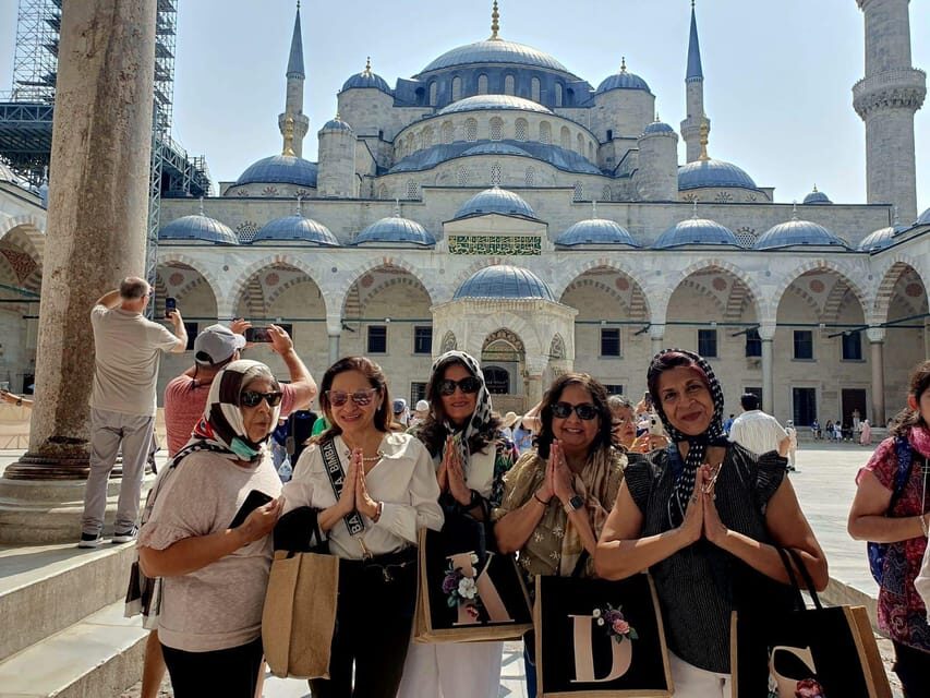 Blue Mosque, Hagia Sophia & Basilica Cistern, Hipodrom Tour - Blue Mosque: blue tiles, six minarets, and prayer-time timing