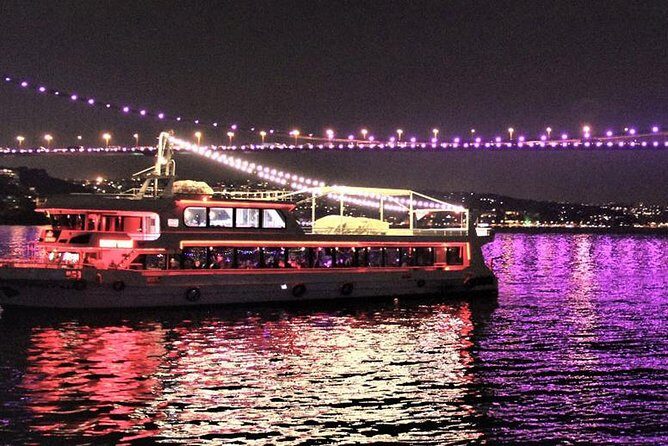 Bosphorus Dinner And Show Cruise With Unlimited Non Alcoholic Drinks - Boarding the Bosphorus at night: what the cruise part actually gives you