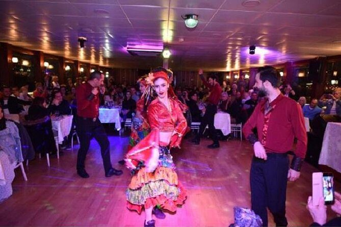 Bosphorus Dinner Cruise & Night Show from Istanbul - Dinner onboard: starters, your chosen main, and dessert with fruit