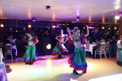 Bosphorus Dinner Cruise Tour with Private Table - Boarding the mega yacht and choosing the best viewing spot