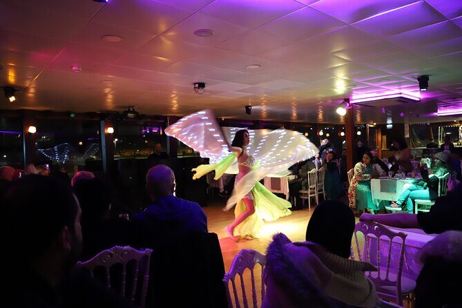 Bosphorus Dinner Cruise Tour with Private Table - Terrace time and the Bosphorus Bridge photo moment