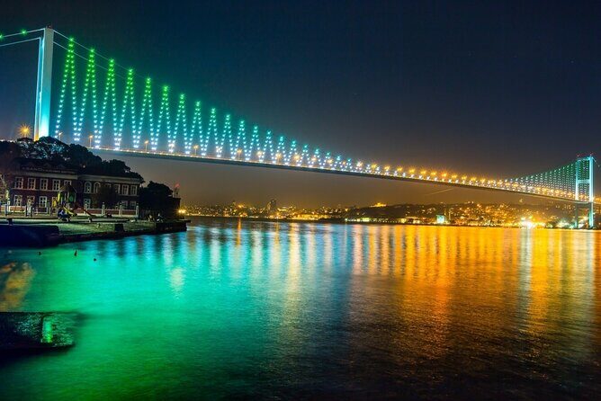 Bosphorus Night Cruise with Dinner, Show and Hotel Transfer - Stops and route: Beşiktaş and the Bosphorus Bridge