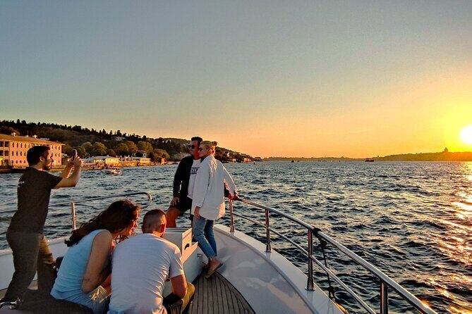 Bosphorus Sunset: An Enchanting Yacht Cruise in Istanbul - Across to Asia: Kanlıca, fortresses, pavilions, and the skyline contrast