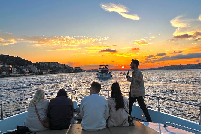 Bosphorus Sunset or Daytime Yacht Cruise with Snacks & Live Guide - Bridges and Fortresses: The First Bosphorus Bridge and Rumeli Hisarı