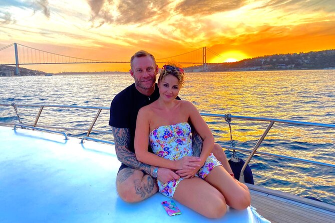 Bosphorus Sunset or Daytime Yacht Cruise with Snacks & Live Guide - Legend Stops: Maiden’s Tower and the View Toward Galata