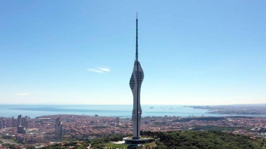 Camlica Mosque, Camlica Tower, Maiden Tower, Asian Side Tour - Crossing from Fatih to the Bosphorus drive