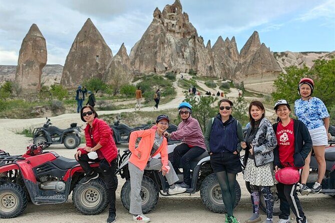 Capadocia atv tour through fairy chimneys and love valley - Göreme Valley ATV ride: cave houses and narrow-track fun