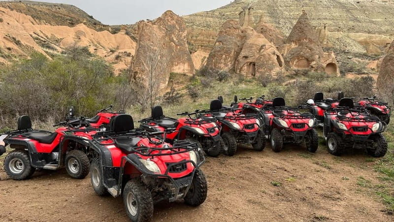 Cappadocia Atv Tour : Full Extremly Atv Tour (Private Route) - Three Graces and Three Sisters: how the views land from an ATV