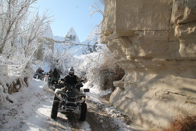 Cappadocia ATV Tour / Quad-Bike Safari / Sunset or Day time - Gear and safety: helmets, masks, and the real dust problem