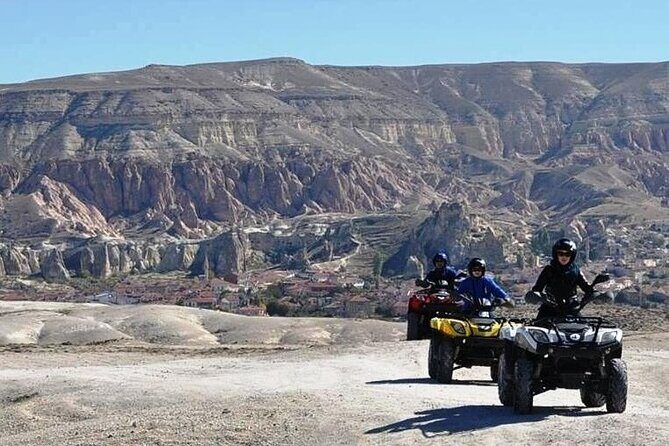 Cappadocia ATV Tour / Quad-Bike Safari / Sunset or Day time - Stop 3: Love Valley sunset for mushroom rocks and big-photo energy