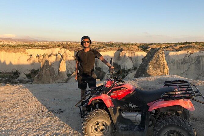 Cappadocia ATV Tour / Quad-Bike Safari / Sunset or Day time - What to bring: sunglasses, dust coverage, and gloves