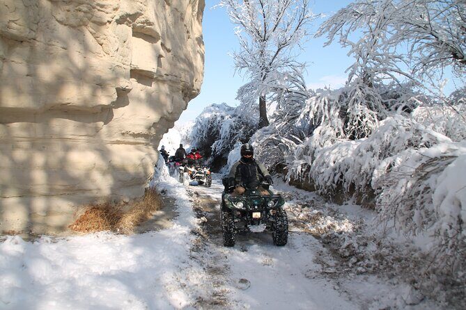 Cappadocia ATV Tour / Quad-Bike Safari / Sunset or Day time - Stop 1: Rose Valley for a quick first look