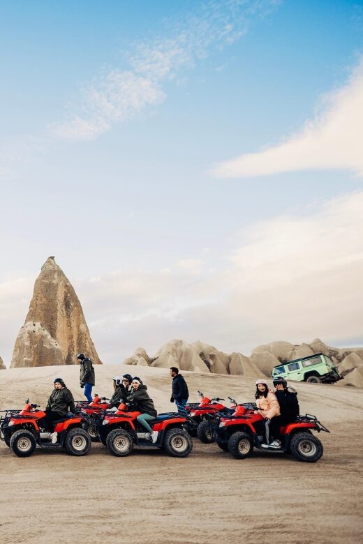 Cappadocia ATV Tour - Quad Bike - Pickup timing from Göreme, Çavuşin, and Uçhisar