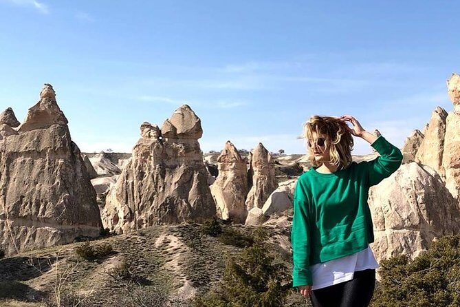 Cappadocia: Blue Tour and Sunrise Balloon Tour - Cavusin Cave Village: Rock Castle Views Plus a Real Lunch Break