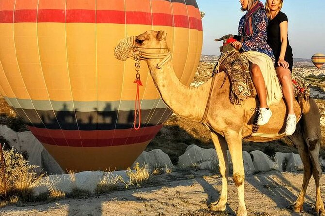 Cappadocia Camel Ride Experince Sunrise Sunset Daytime - The 1-hour camel ride: valleys, viewpoints, and photo sessions
