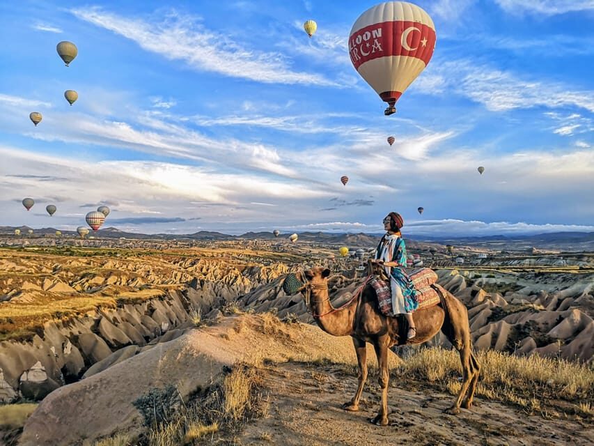 Cappadocia Camel Safari Tour - Rose Valley near Göreme: more camel time, more classic views
