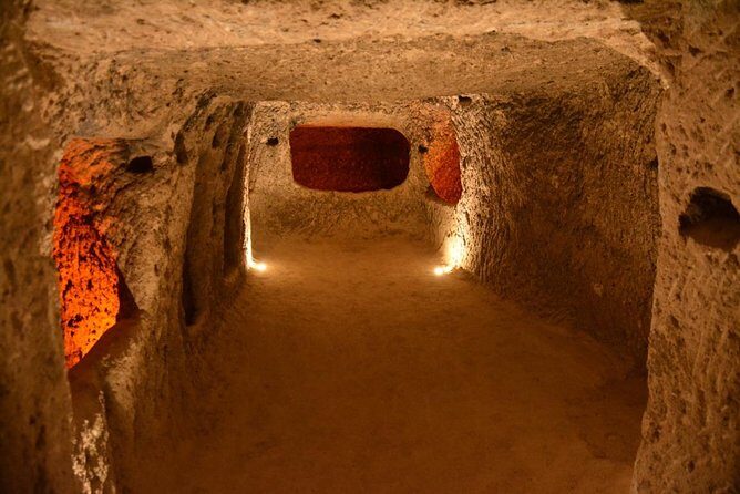 Cappadocia Daily South Tour (Red Valley + Kaymakli Underground City) - Pigeon Valley in Uchisar: end with a panorama