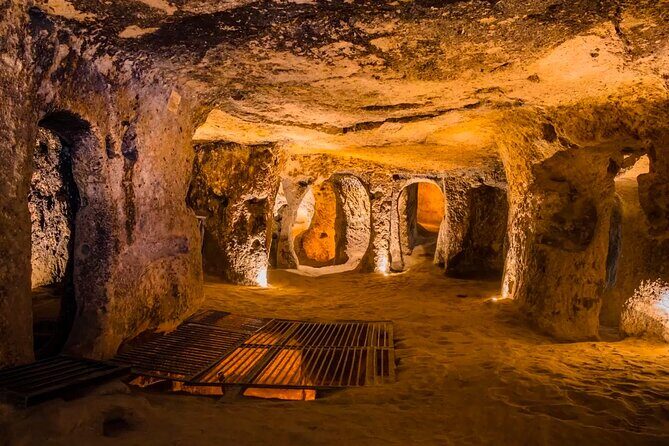 Cappadocia Delux Green Tour with Walking and Selime Monastery - Kaymaklı Underground City: Stone Doors, Narrow Tunnels, Real Perspective
