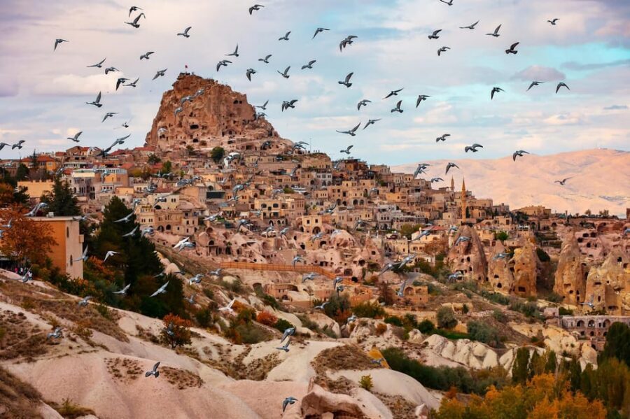 Cappadocia: Full Day Red Tour With Lunch & Ticket - Fairy chimneys photo stops and Windy Hill payoff