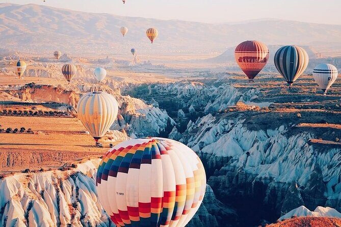 Cappadocia Goreme Balloon Ride - Trusted & Safe Service - The in-air route: Fairy Chimneys, Göreme, and Love Valley from above
