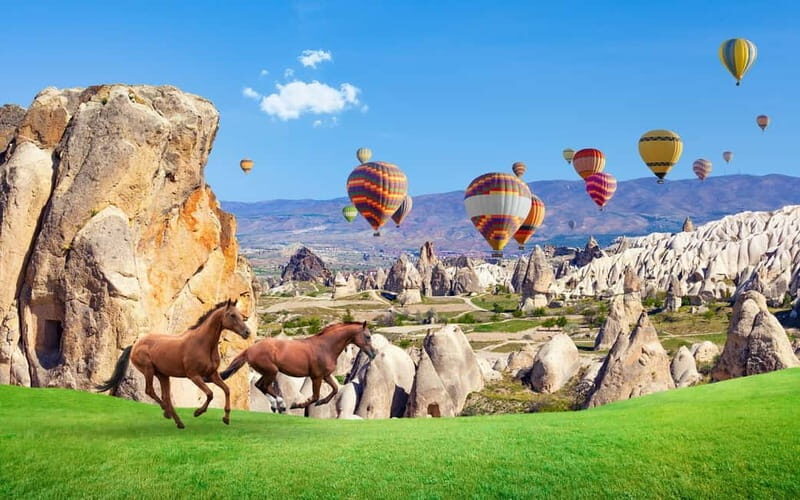 Cappadocia: Göreme Horse Riding, Fairy Chimneys w/Transfer - The route includes orchards and vineyards, not just rock views