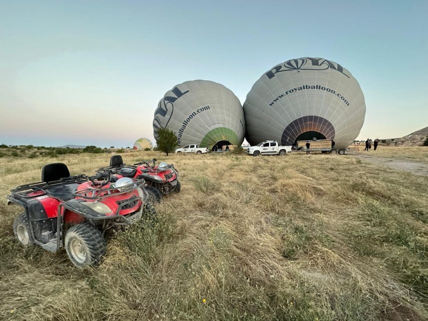 Cappadocia Göreme Quadbike Tour ( ATV tour ) - What’s included: gear, leader, and transfers that reduce hassle