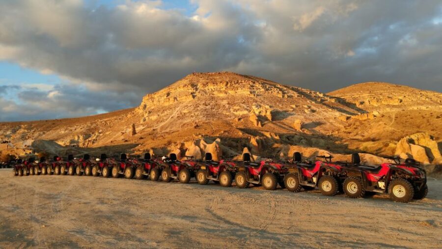 Cappadocia Göreme Quadbike Tour ( ATV tour ) - White Valley odds: a chance to see those tall white ridges