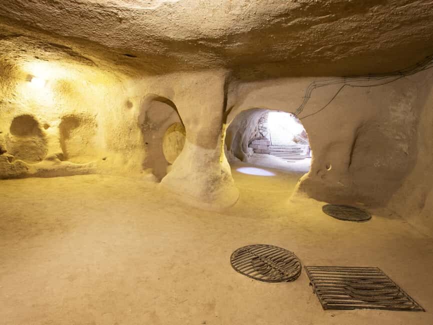Cappadocia Green Tour without Lunch and Tickets - Derinkuyu Underground City: the cool maze with real purpose