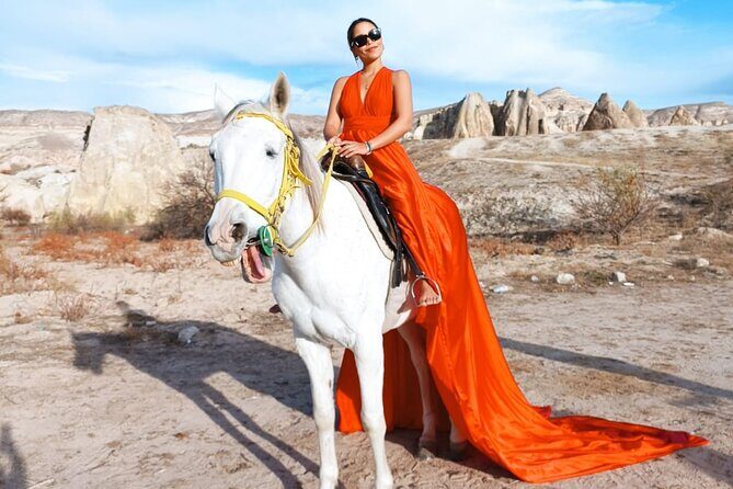 Cappadocia Horse Back Riding Tour Daily/Sunset - The ride route: churches, fairy chimneys, and plant life on the way