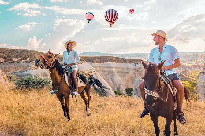Cappadocia Horse Riding Experience Sunrise Sunset Daytime - The ride itself: fairy chimneys, volcanic valleys, and the Love Valley pull