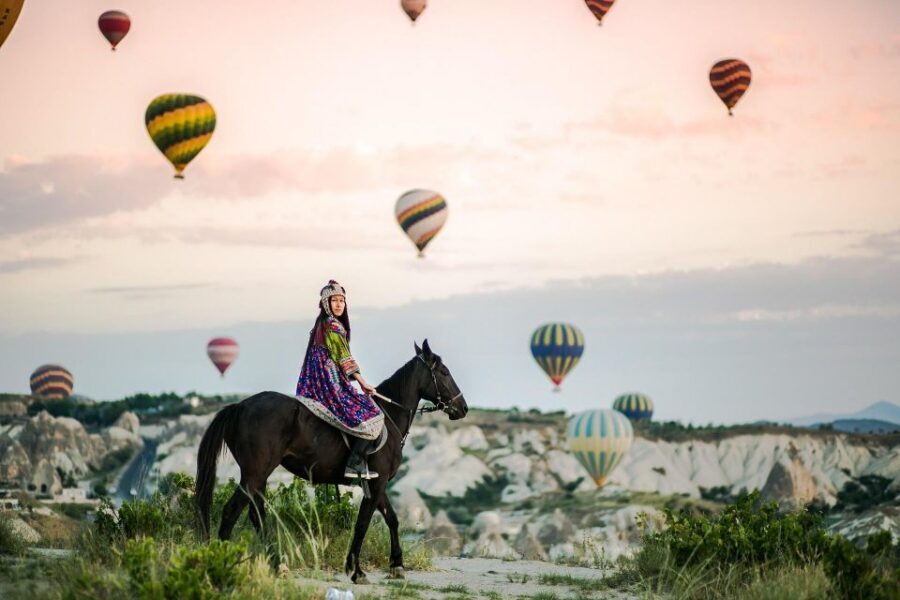 Cappadocia: Horse Riding Tour Sunset or Day Time with Pickup - Red Valley at sunset or daytime: where photos make sense
