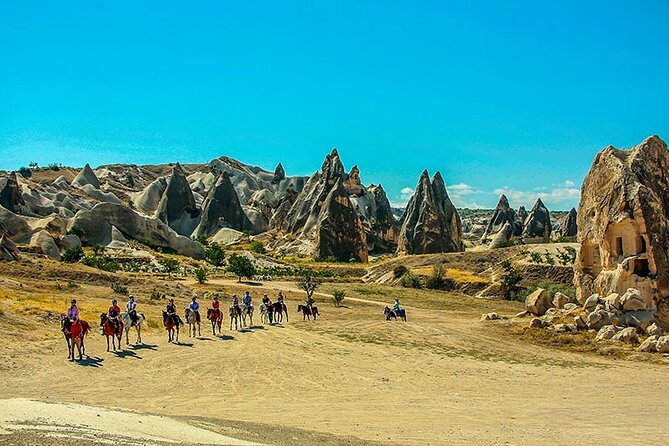 Cappadocia Horseback Riding Tour with Hotel Pickup & Helmet - Safety and support: helmets, insurance, and patient guidance