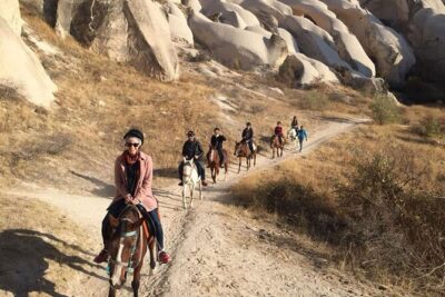 Cappadocia Horseback Riding Tour with Hotel Pickup & Helmet - The ride itinerary: Rose Valley, Love Valley, and Gulludere Vadisi