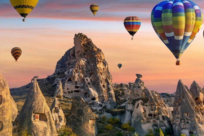 Cappadocia Hot Air Ballon experiences in Goreme - Uchisar Castle From the Balloon: Your First Big Photo Stop