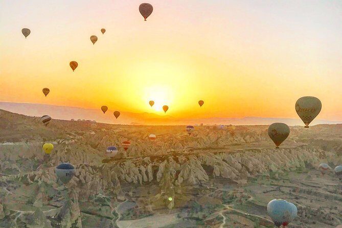 Cappadocia Hot Air Balloon Flight over Goreme - Up in the air: fairy chimneys, balloon shadows, and a smooth ride