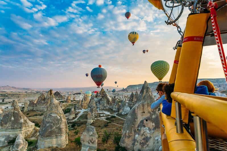 Cappadocia: Hot Air Balloon Flight with Pickup & Drop-off - Over the Fairy Chimneys: What You’ll See From Up to 1,000 Feet